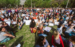 Mujeres platenses en defensa de lo conquistado Mujeres platenses en defensa de lo conquistado