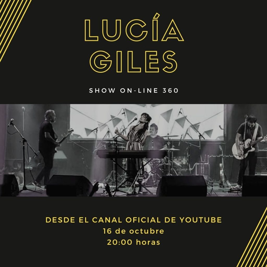 Lucia Giles prepara su show 360